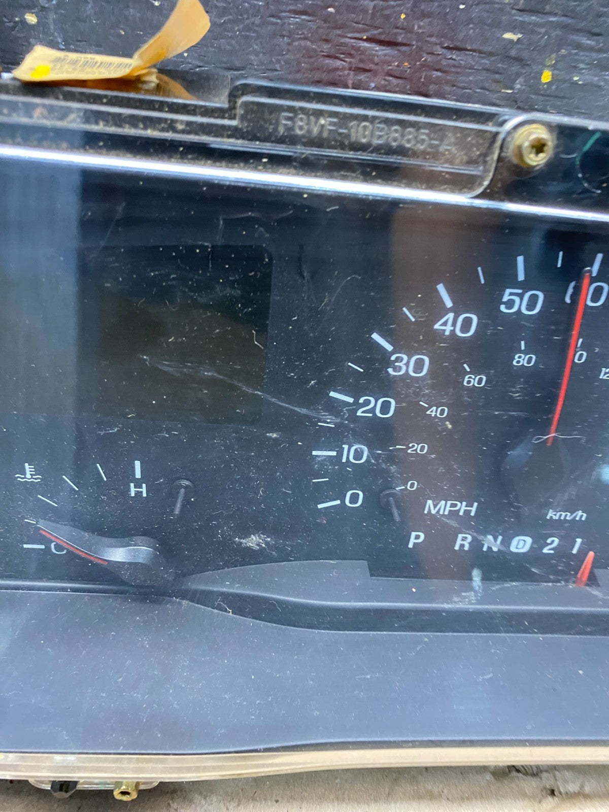 1998 to 2002 Lincoln Town Car Speedometer Gauge Cluster S6247 DG3
