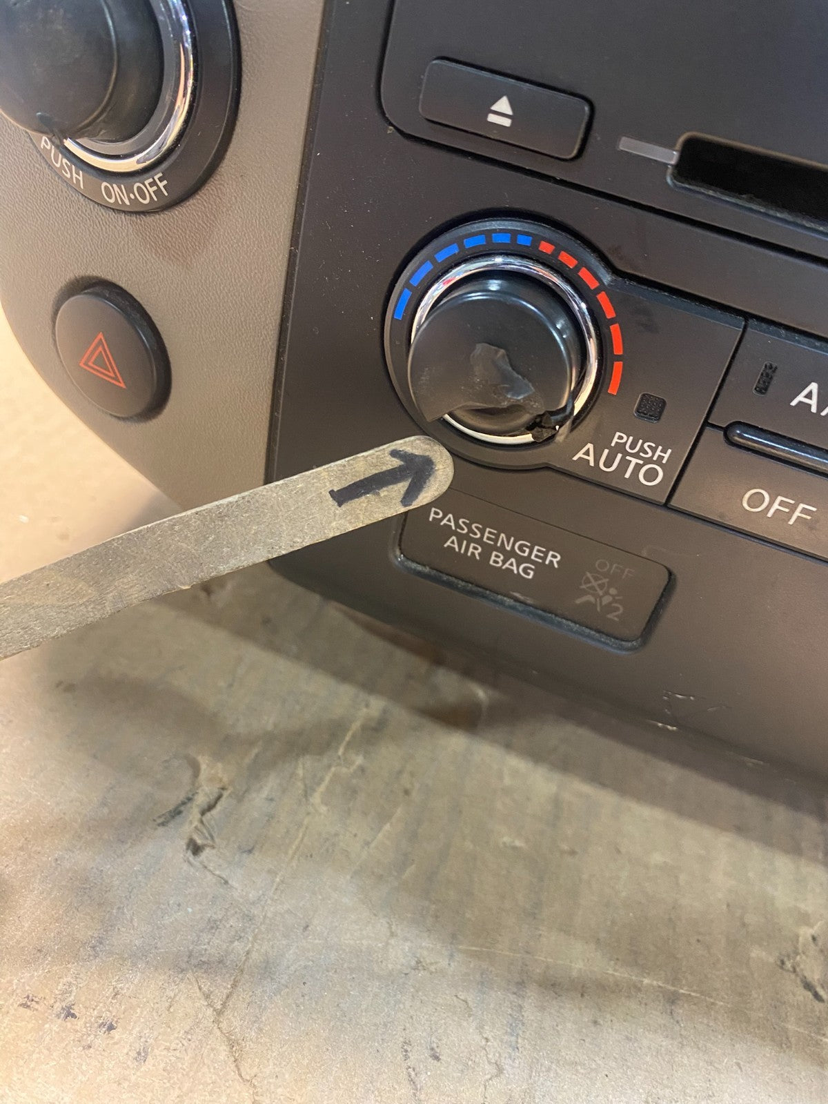 2008 2012 Nissan Pathfinder Radio A/C Heat Temperature Climate Control ah4789 DG1