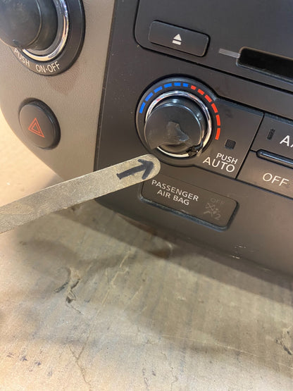 2008 2012 Nissan Pathfinder Radio A/C Heat Temperature Climate Control ah4789 DG1