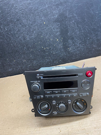 2005 to 2009 Subaru Legacy AM FM CD Radio Climate Control Player AH3792 DG0