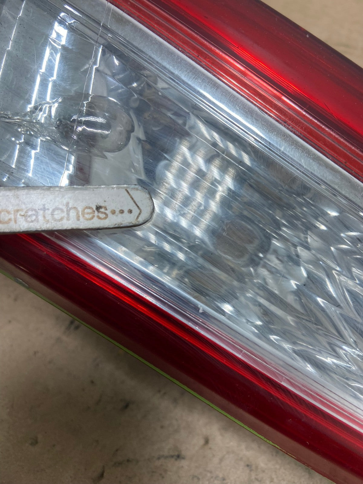 2012 2013 2014 Toyota Camry Left Driver LH Side Tail Light inner AI1058 LK3