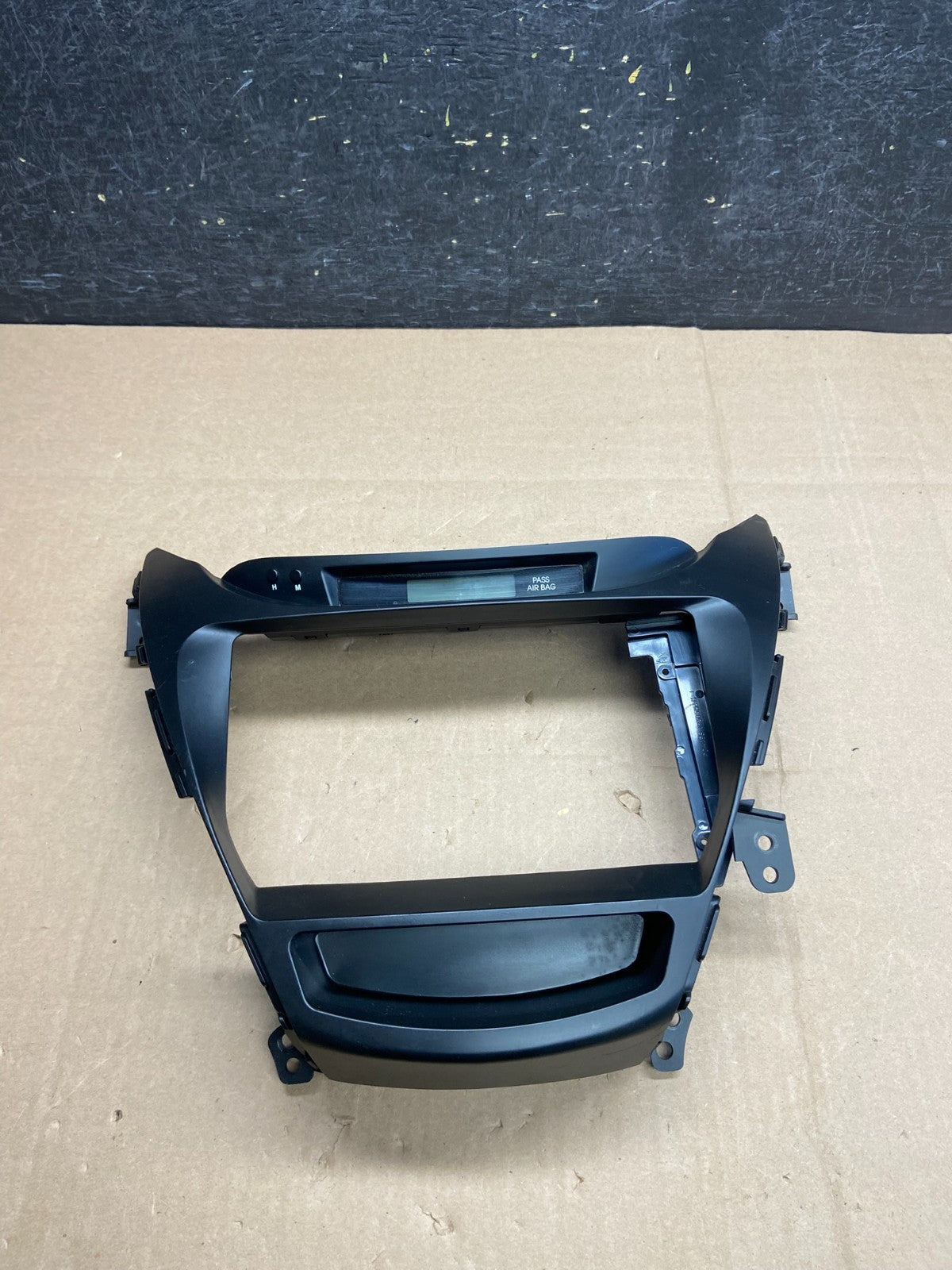 2011-2013 Hyundai Elantra Dash Radio Bezel Clock Display Trim AI3179 DG0