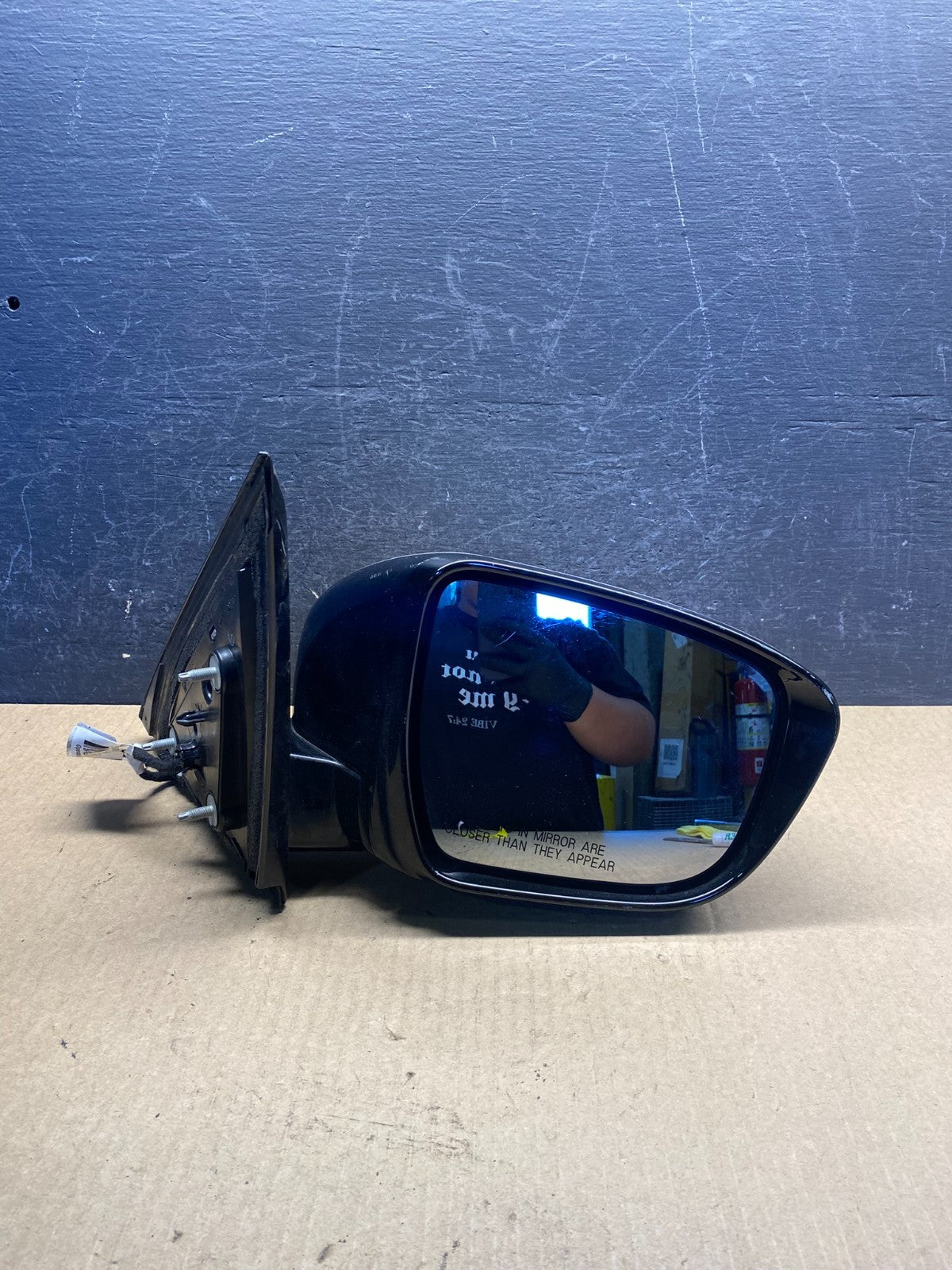 2017 to 2019 Nissan Pathfinder Right Passenger View Door Mirror AG6185 DG8