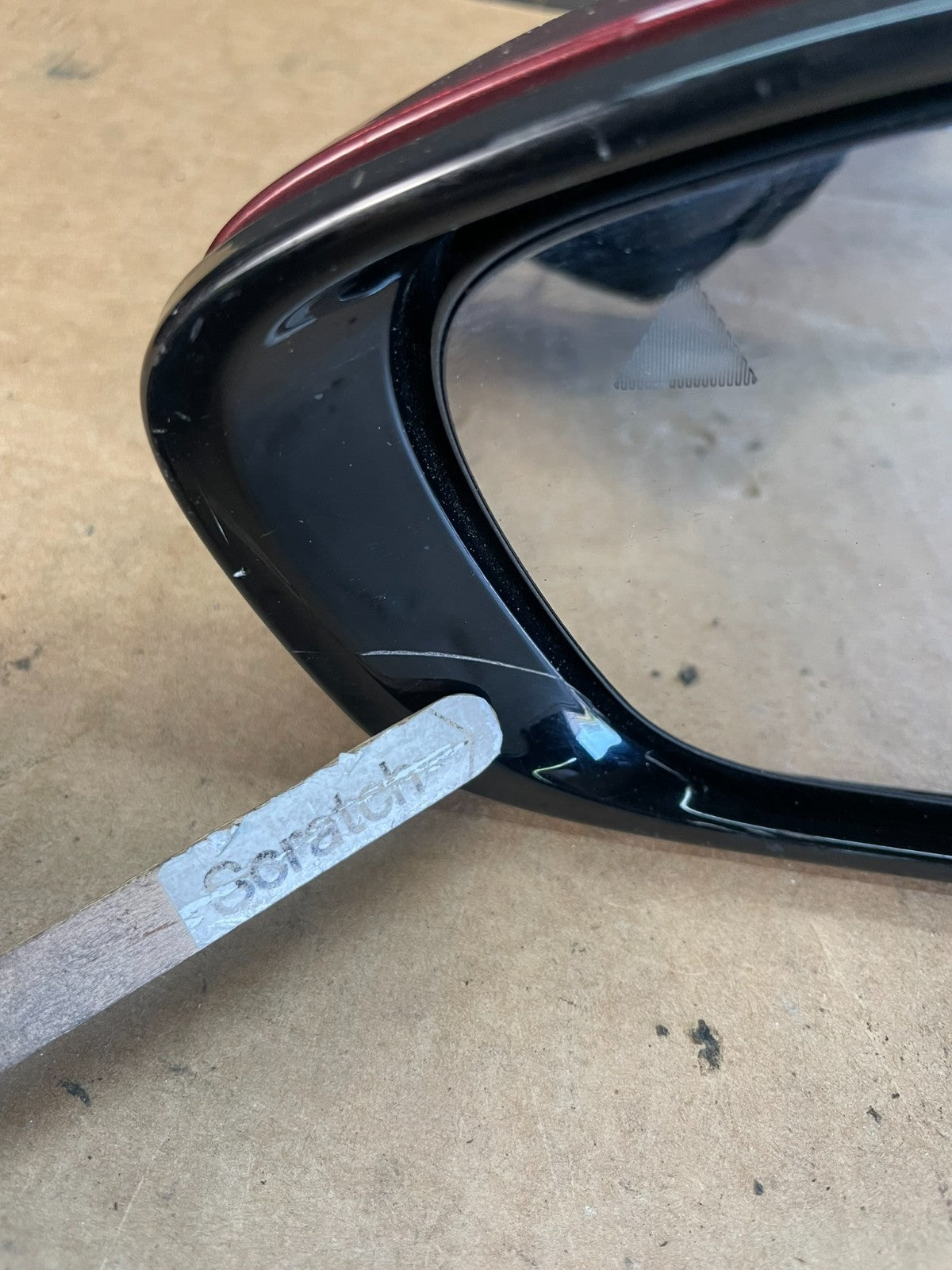 2015 - 2017 Chrysler 200 Left Driver LH View Door Mirror Blind Spot AE0974 DW9