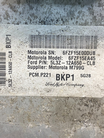 2005 Ford F-150 F150 5.4L Engine Control ECU Module 5L3Z-12A650-CLB AE7793 DW2