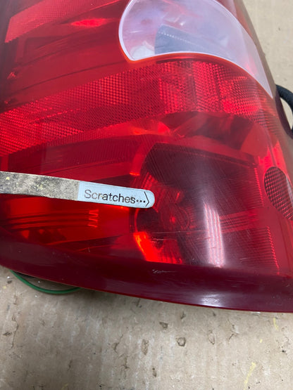 2007 to 2013 Chevrolet Silverado Right Passenger RH Side Tail Light AE6525 LK3