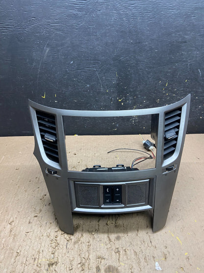 2010 - 2014 Subaru Outback Radio Console Dashboard Center Panel Trim T8684 DG0
