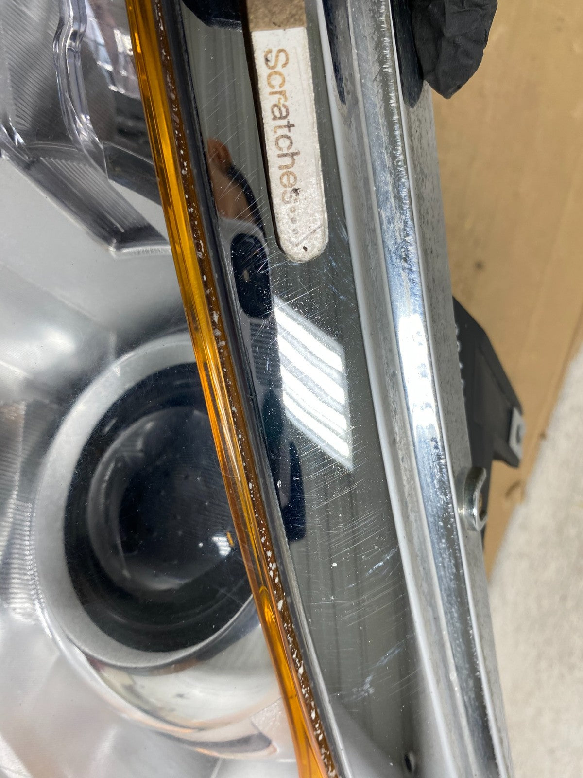 2011 to 2014 Ford Edge Front Left Driver Side Headlight Halogen DEPO AG9296 DW3
