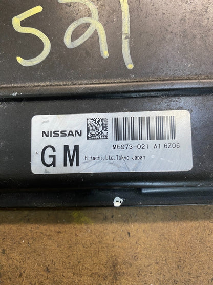 2007 Nissan Armada 5.6L Engine Control ECU Module mec73-021 a1 AA7564 DG2