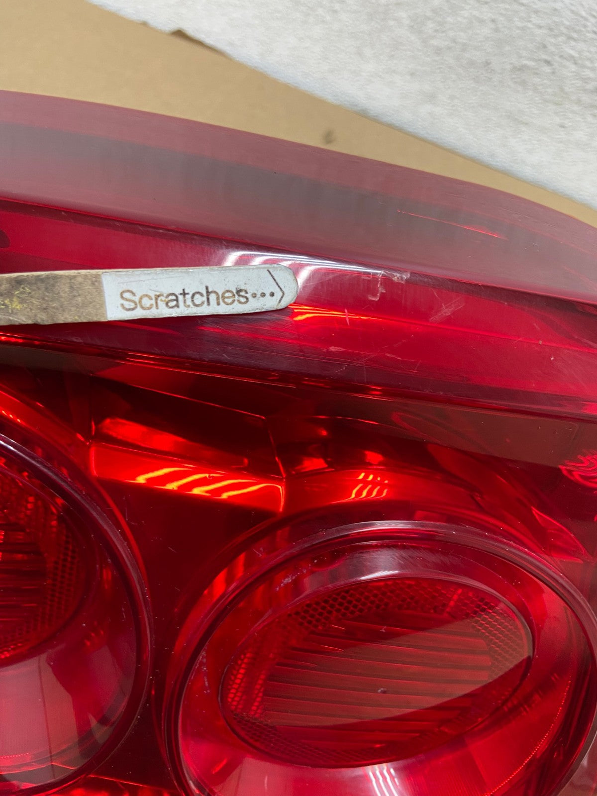 2009-2010 Dodge Charger Left Driver LH Side Tail Light AG3281 LK3