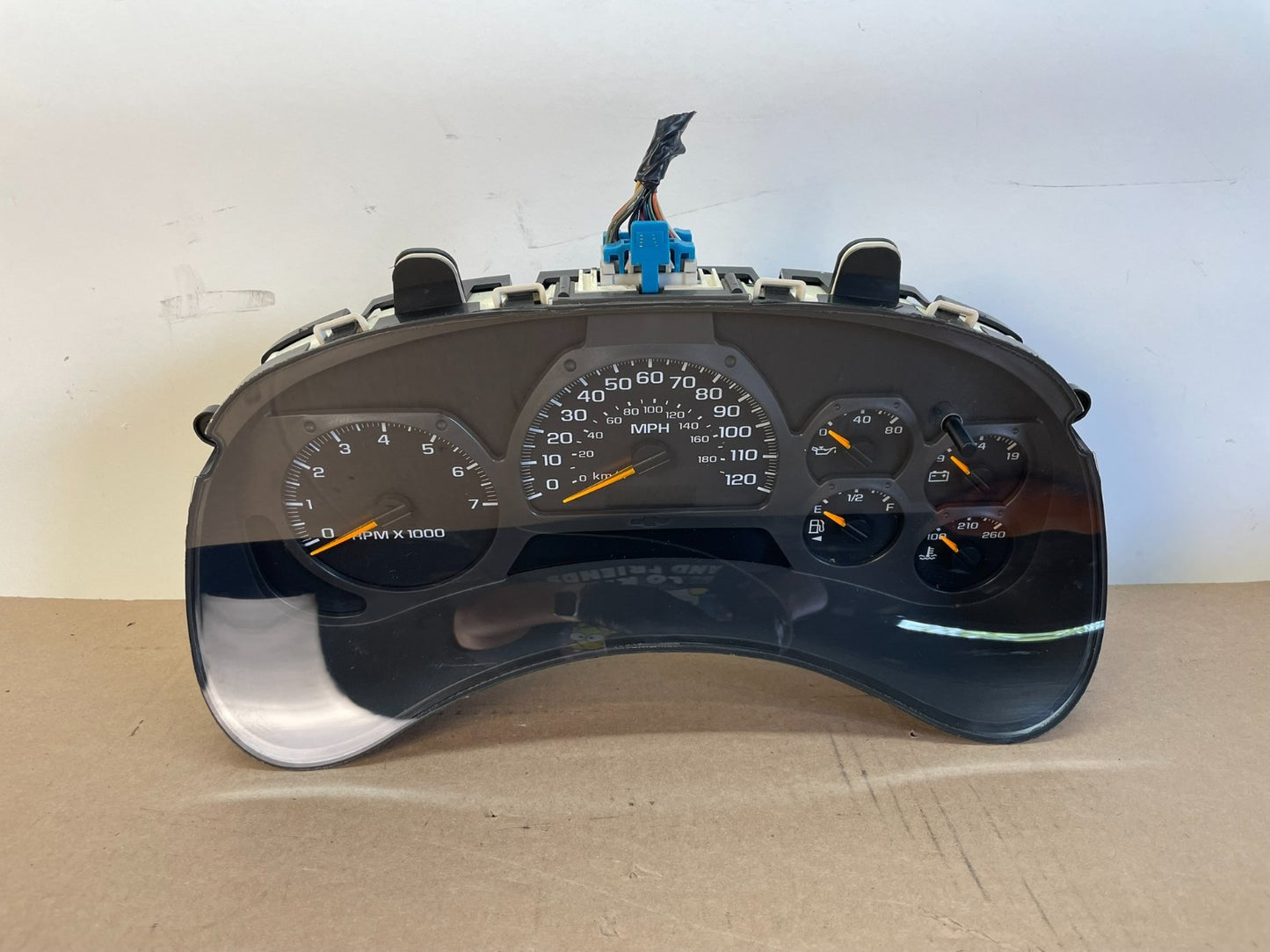 2002 to 2005 Chevrolet Trailblazer Speedometer Cluster Gauge AG1041 DG0