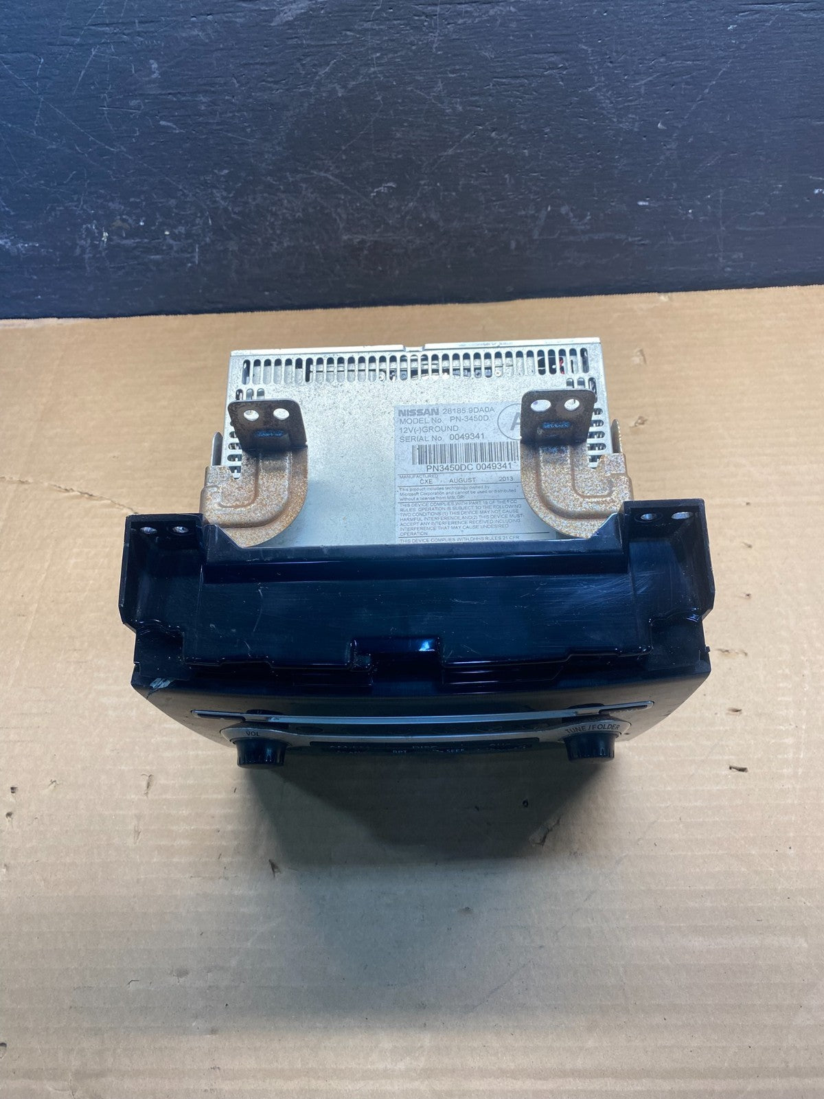 2012 2013 2014 Nissan Maxima Radio Audio Panel Control Bezel Trim AC8008 DG3