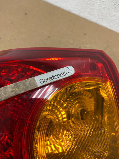 2009 to 2010 Toyota Corolla Left Driver Lh Side Tail Light AD4097 LK3