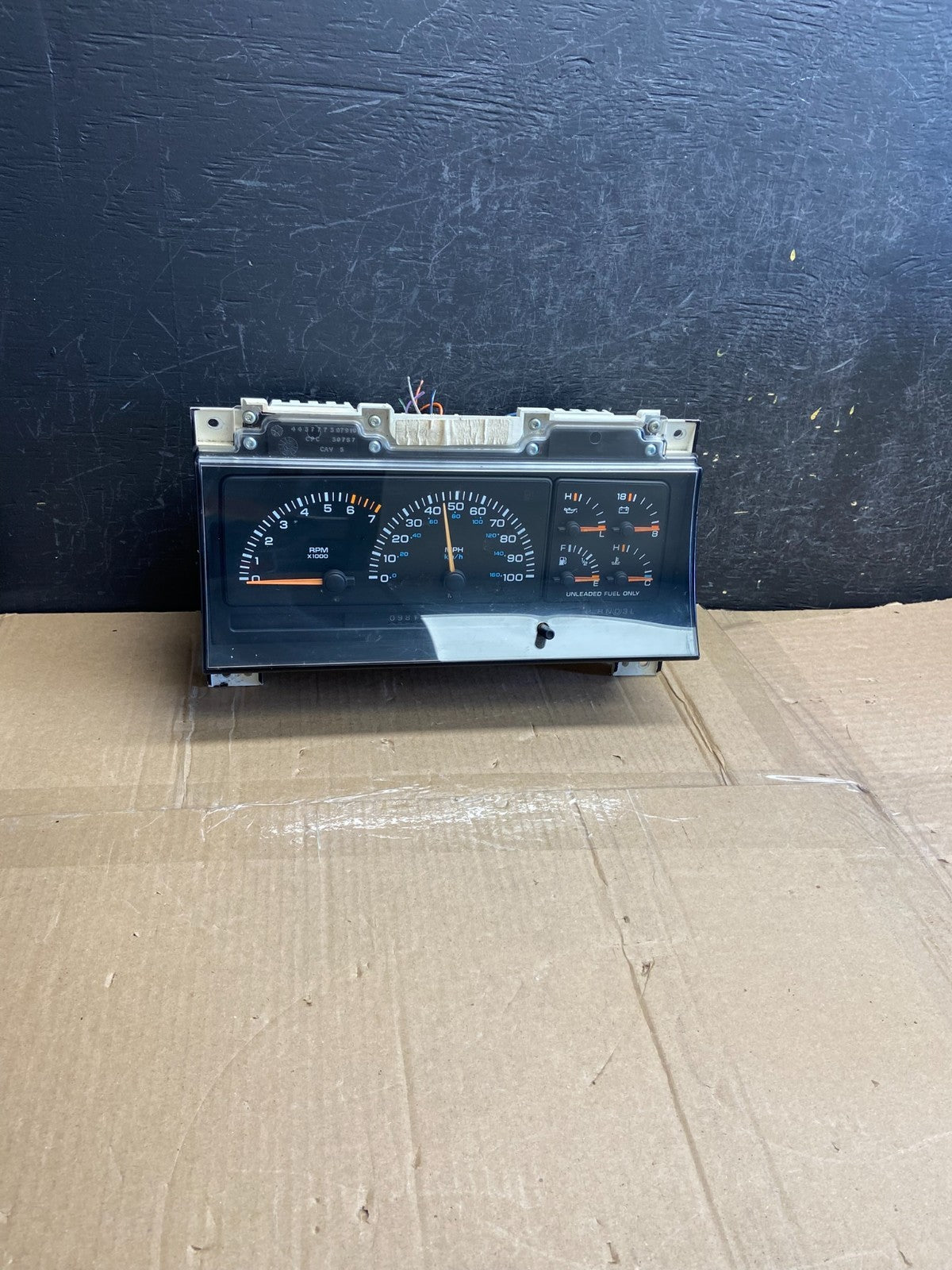 1991 to 1993 Plymouth Grand Voyager Instrument Cluster AF2746 PS0