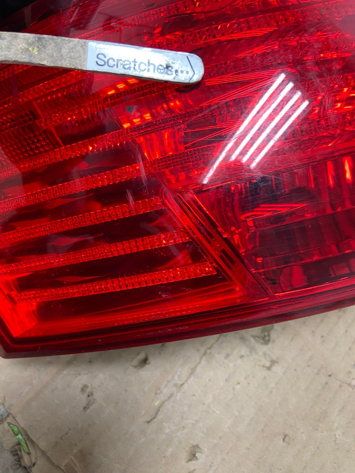 2009 to 2010 Hyundai Sonata Left Driver Lh Side Tail Light AD1049 LK3