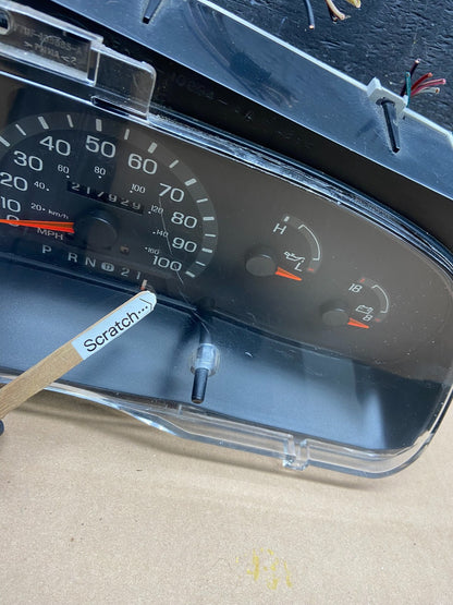 1997 to 2003 Ford E350 VAN Gauge Speedometer Cluster Oem t4310 DG1