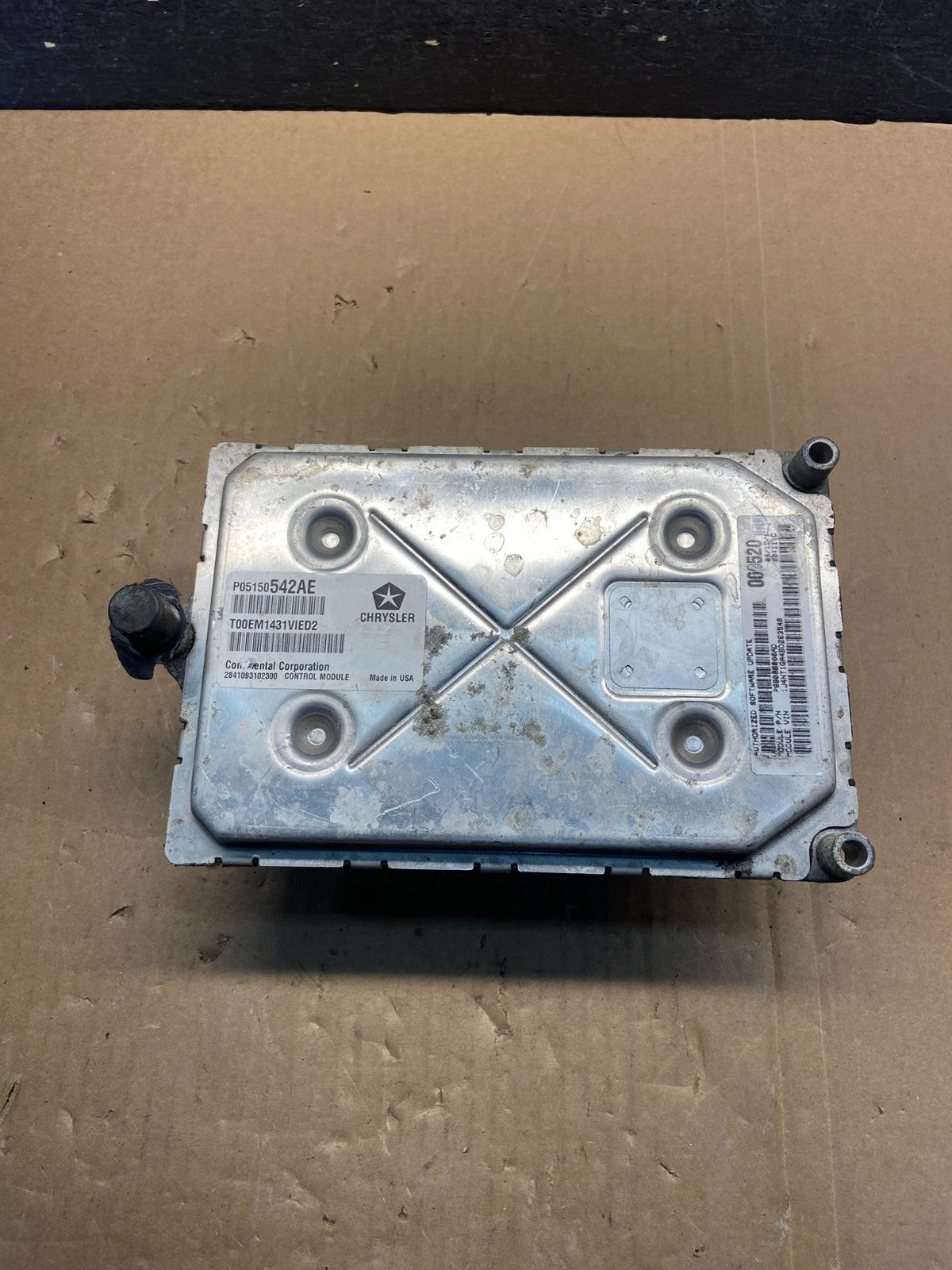 2011 Jeep Compass Patriot PCM ECM ECU Engine Computer Module AG1633 DW1