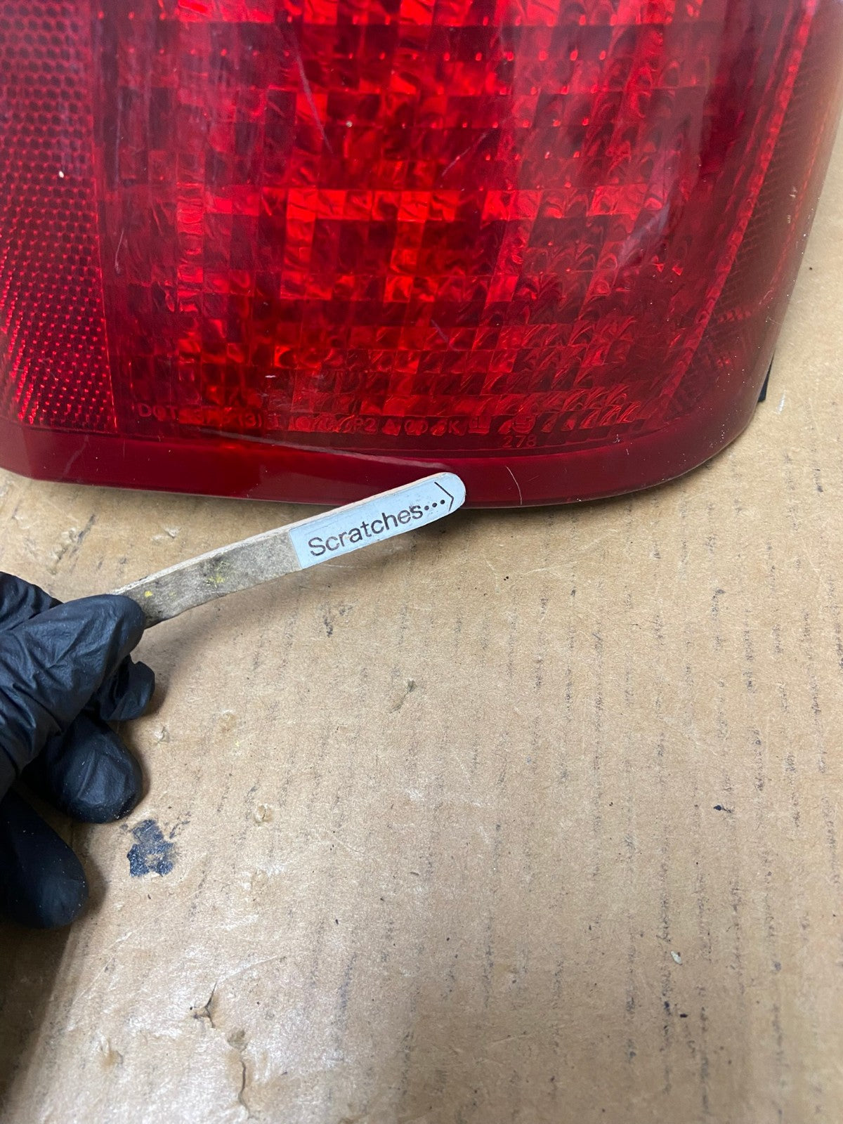2000 to 2005 Cadillac Deville Right Passenger Rh Side Tail Light AE2651 LK4