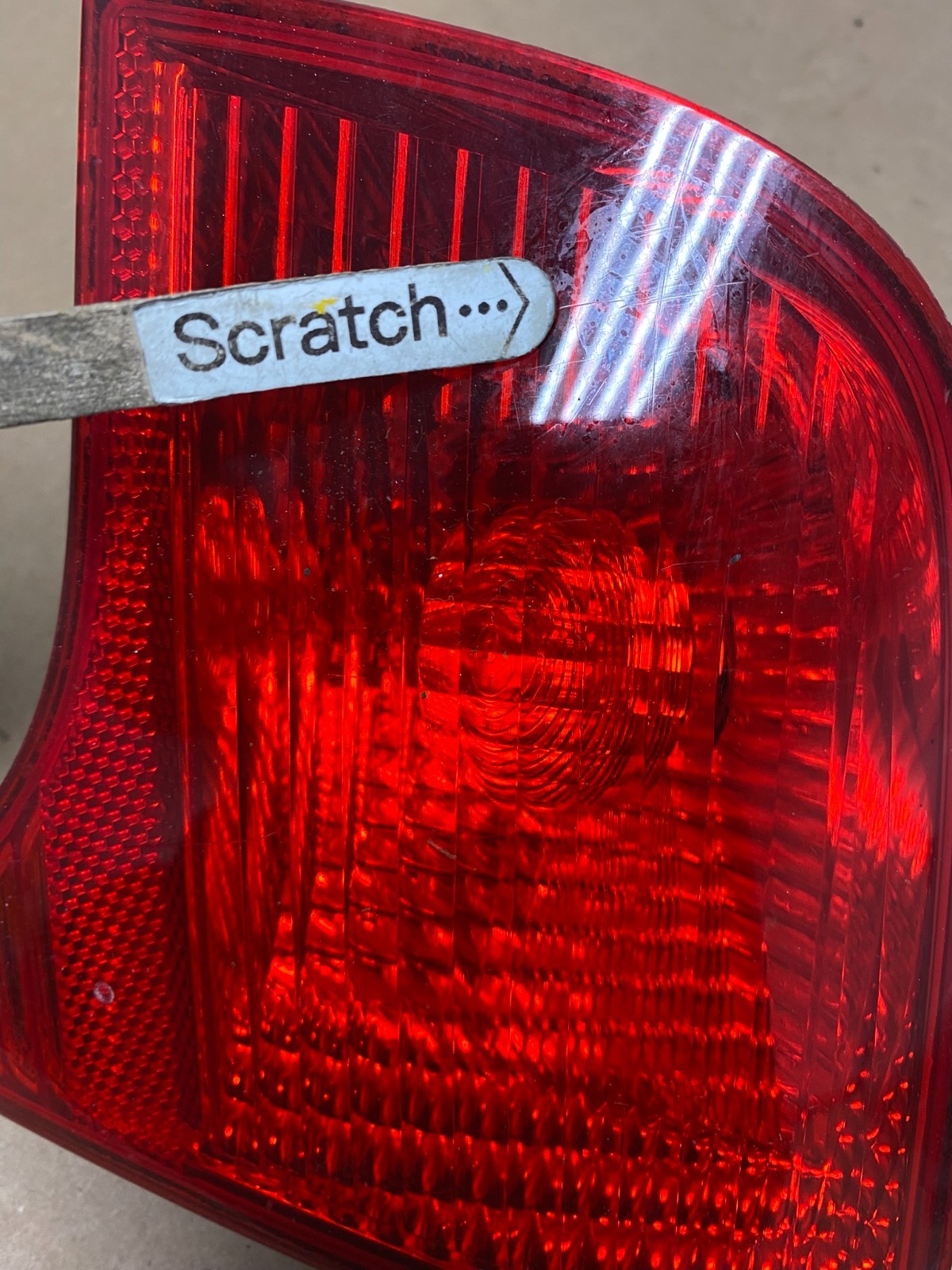 2004-2008 Audi A4 Sedan Right Passenger RH Side Inner Tail Light OEM P2302 DW3