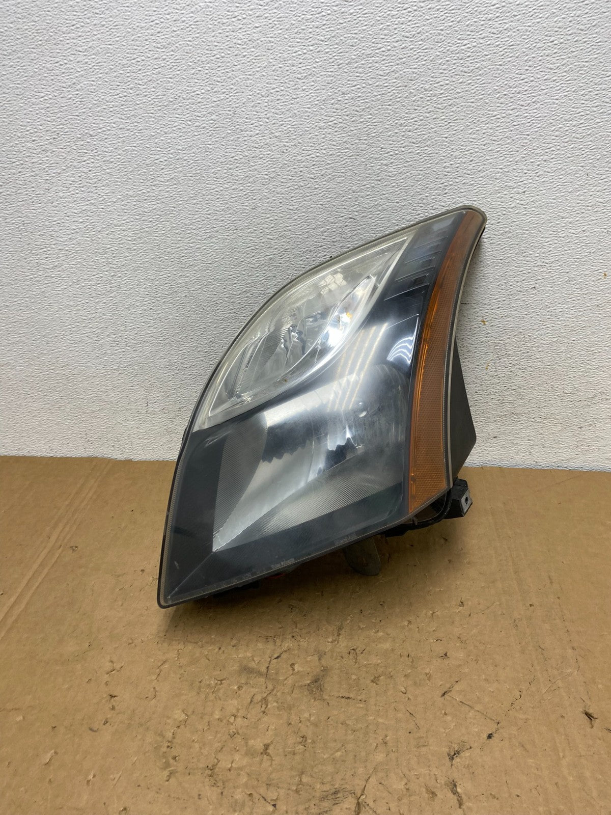 2010-2012 Nissan Sentra Halogen Left Driver LH Black Headlight AD3745 DW0