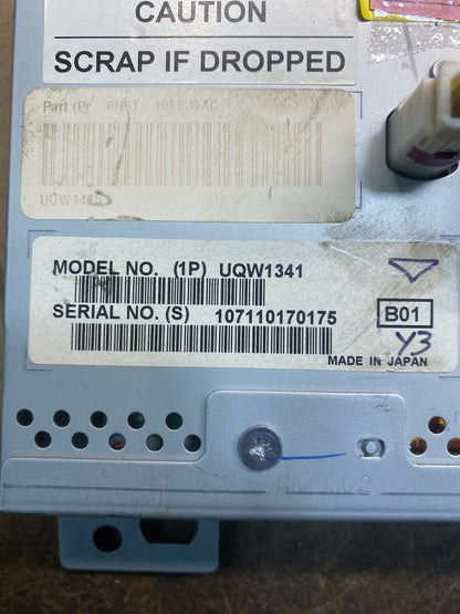2010 Lincoln Mkz Navigation Radio Display Screen Module AB74544