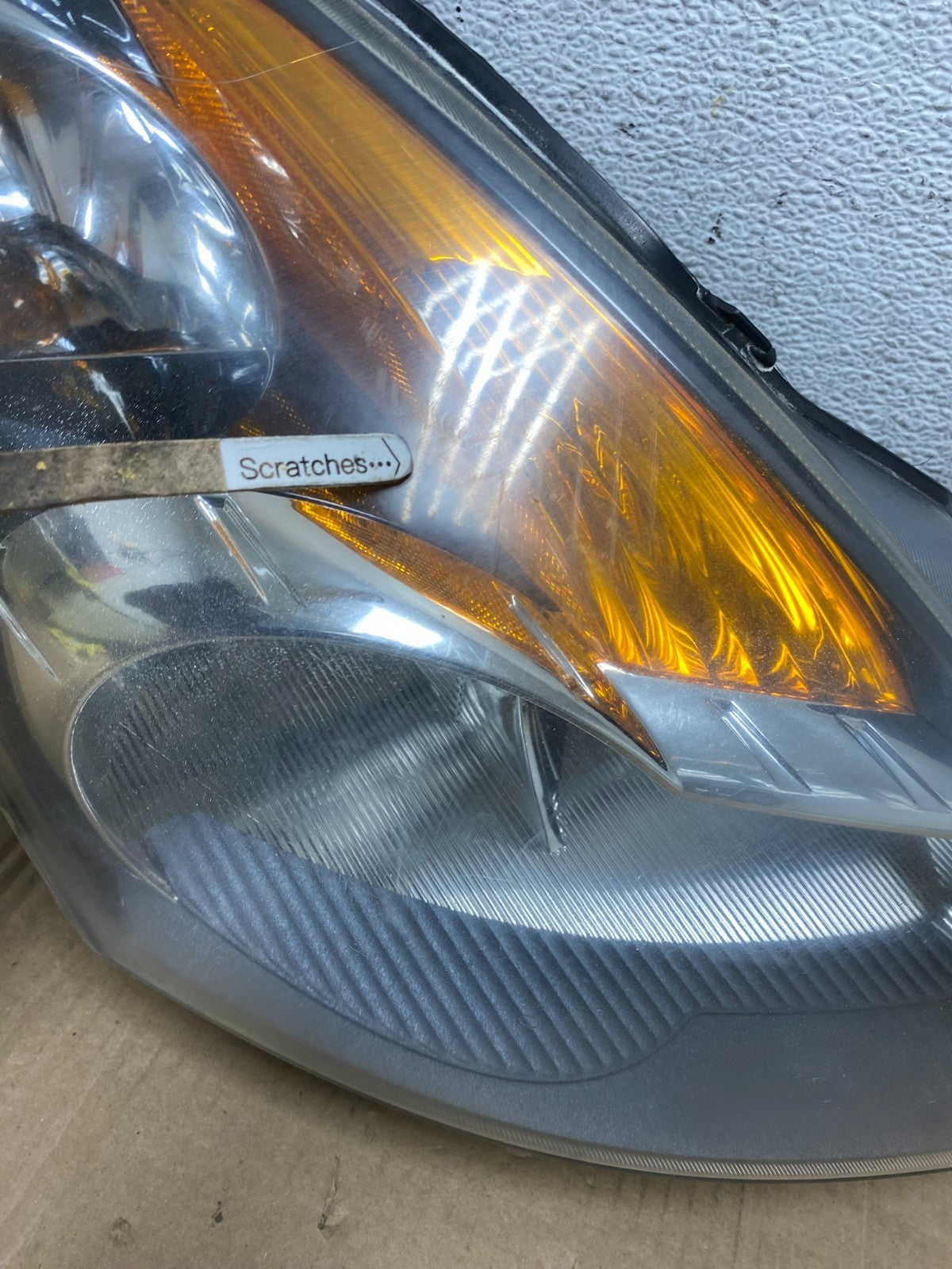 Sedan 2007 to 2009 Nissan Altima Right Passenger Halogen Headlight AE9092 DW3
