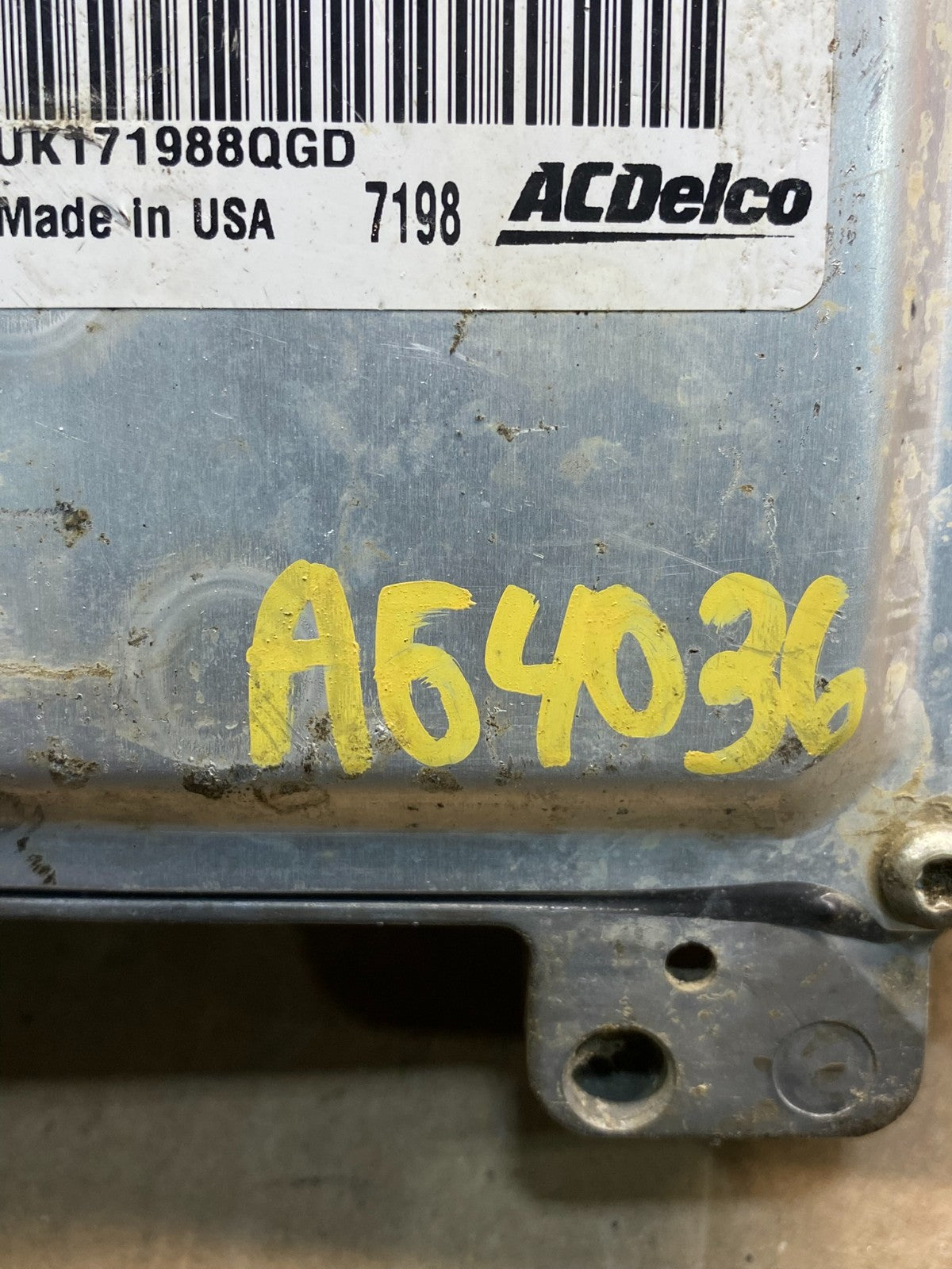 2008 Chevrolet Tahoe Silverado Engine Control Unit Module ECM ECU AG4036 DG3