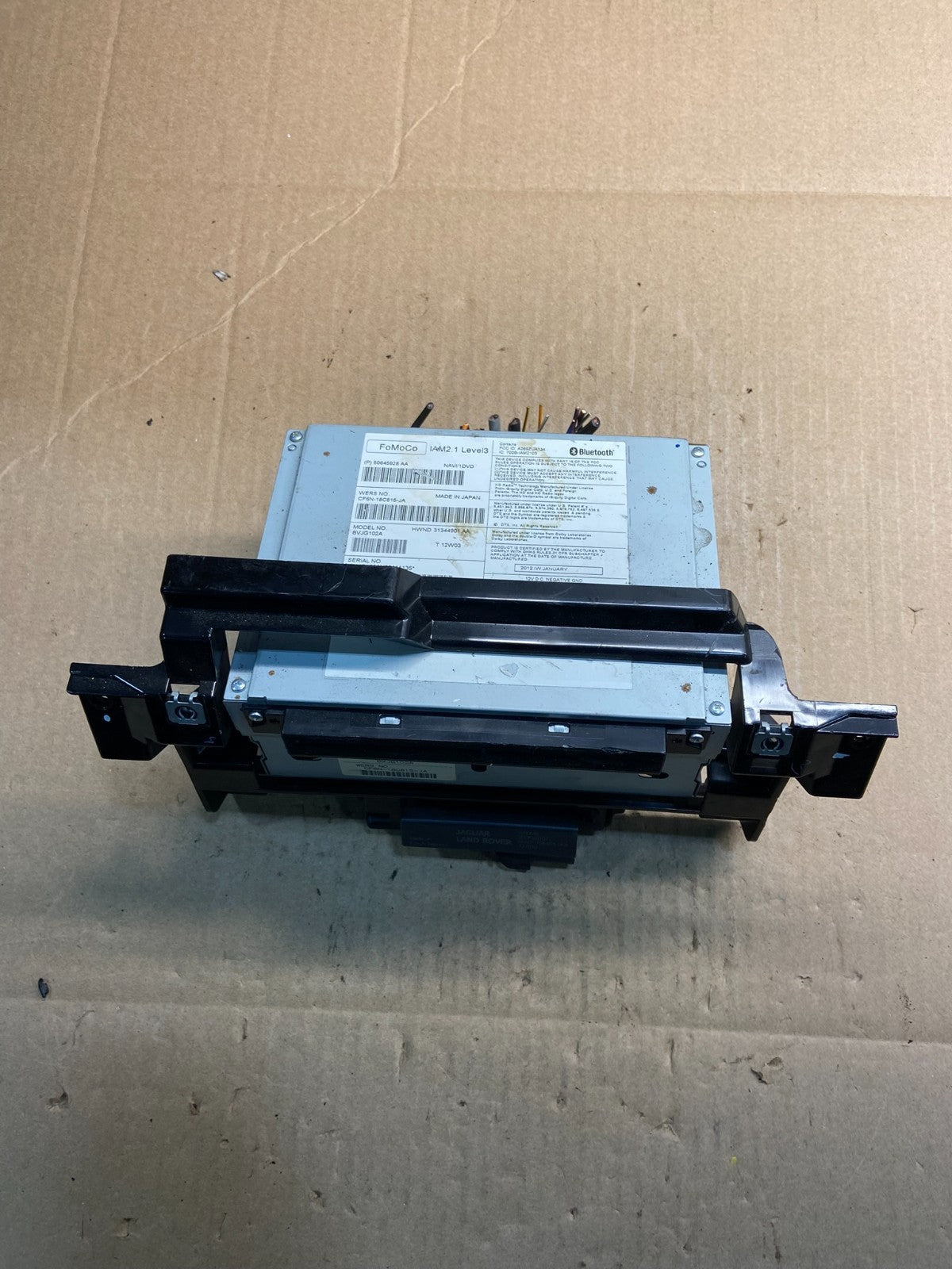 2012 to 2013 Land Rover Range Rover LR4 Radio Gps Cd Mechanism Z0577 DG3