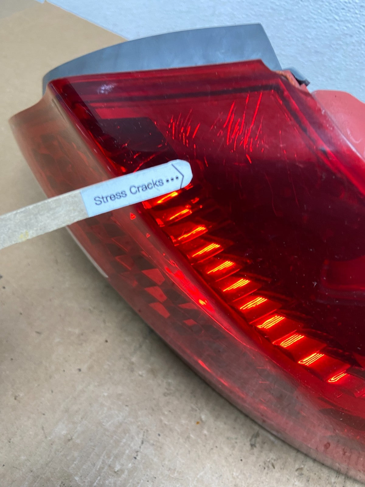 2006-2007 Honda Accord Coupe Right Passenger RH Side Tail light Oem AC3162 DW4