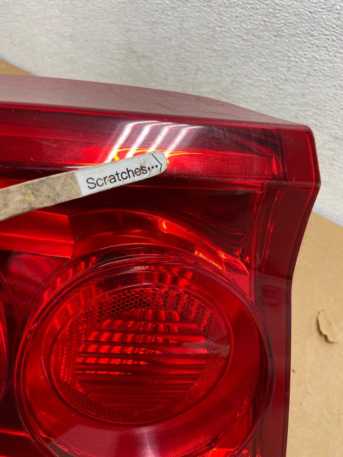 2009-2010 Dodge Charger Left Driver LH Side Tail Light DEPO AC8348 LK3