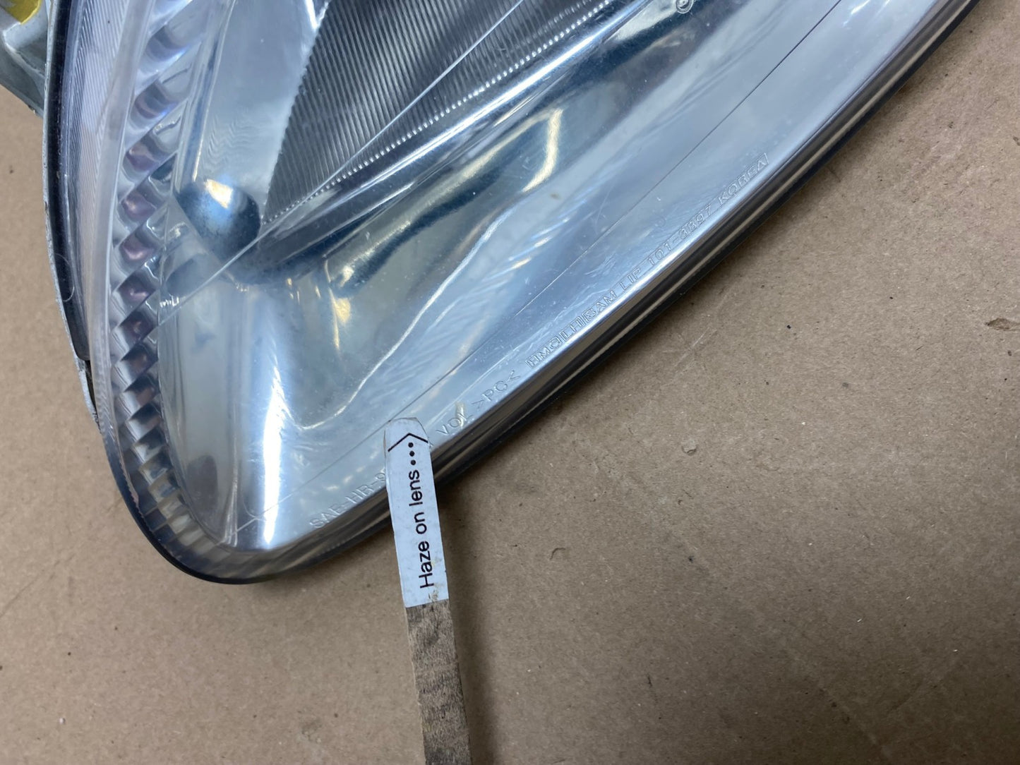 1999 2000 Hyundai Elantra Left Driver LH Side Headlight AF4367 LK4