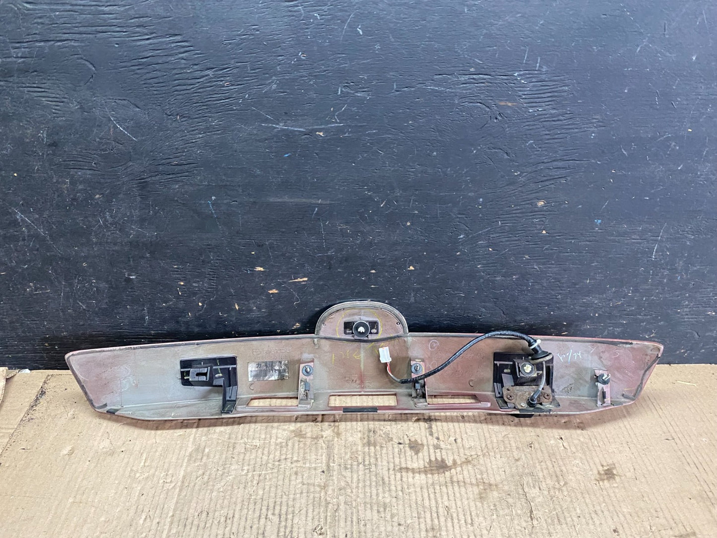 2007-2009 Mazda CX-9 CX9 Trunk Lid Panel Rear View With Camera p0493 DG9