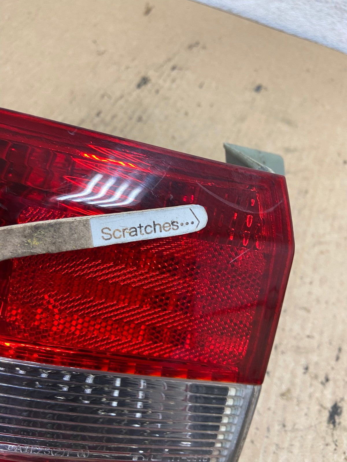 2003 to 2004 Honda Accord Sedan Left Driver Lh Side Tail light DEPO AG2419 LK3