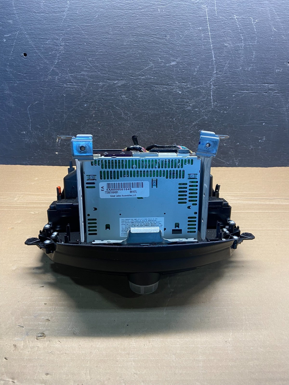 2008 - 2012 Honda Accord Front Radio Control AM./FM CD Climate Control ae4582 DG4