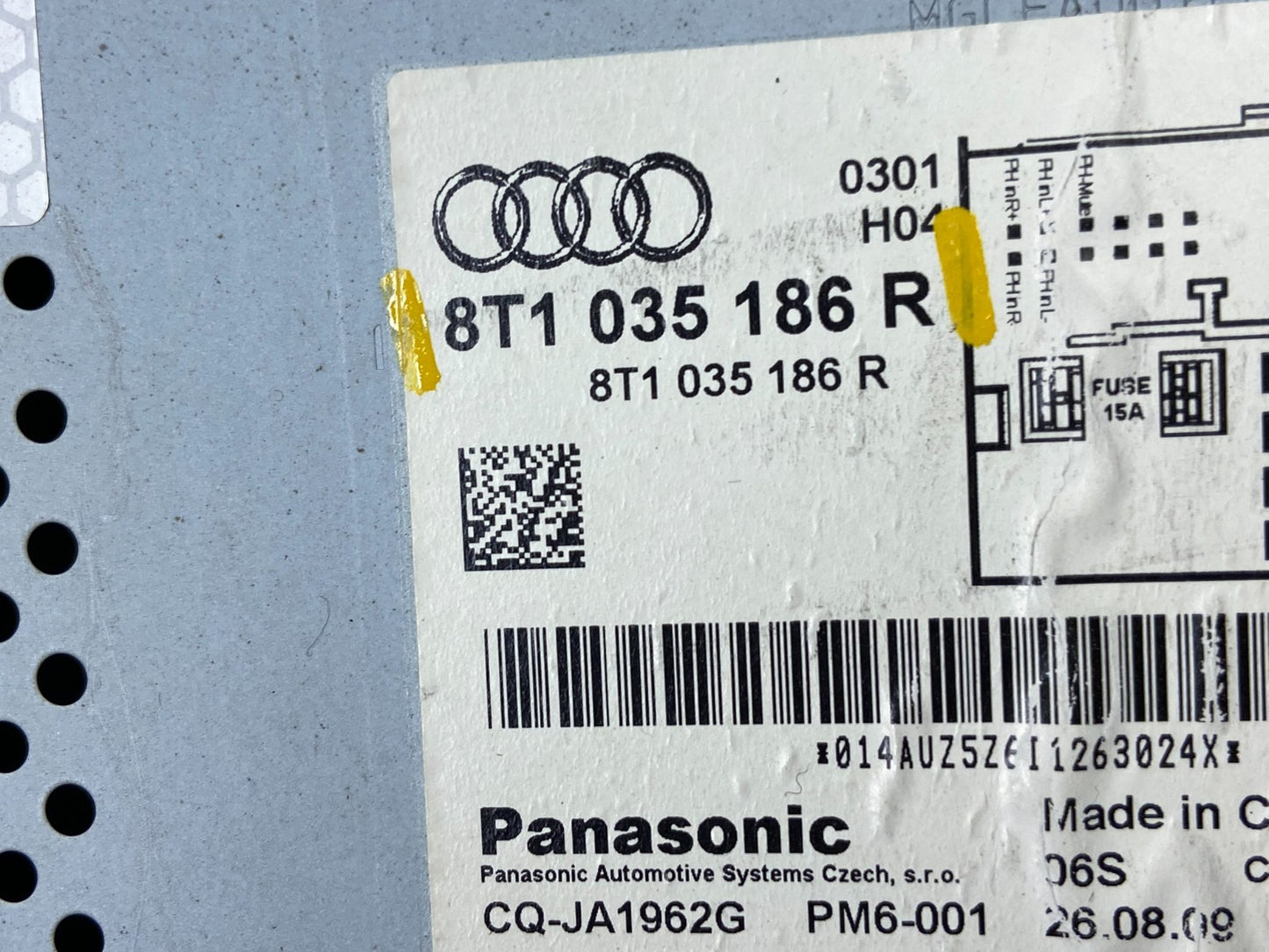 2013 - 2017 AUDI A4 S4 A5 S5 Q5 Audio Radio Multimedia Receiver Player x1777 DG5
