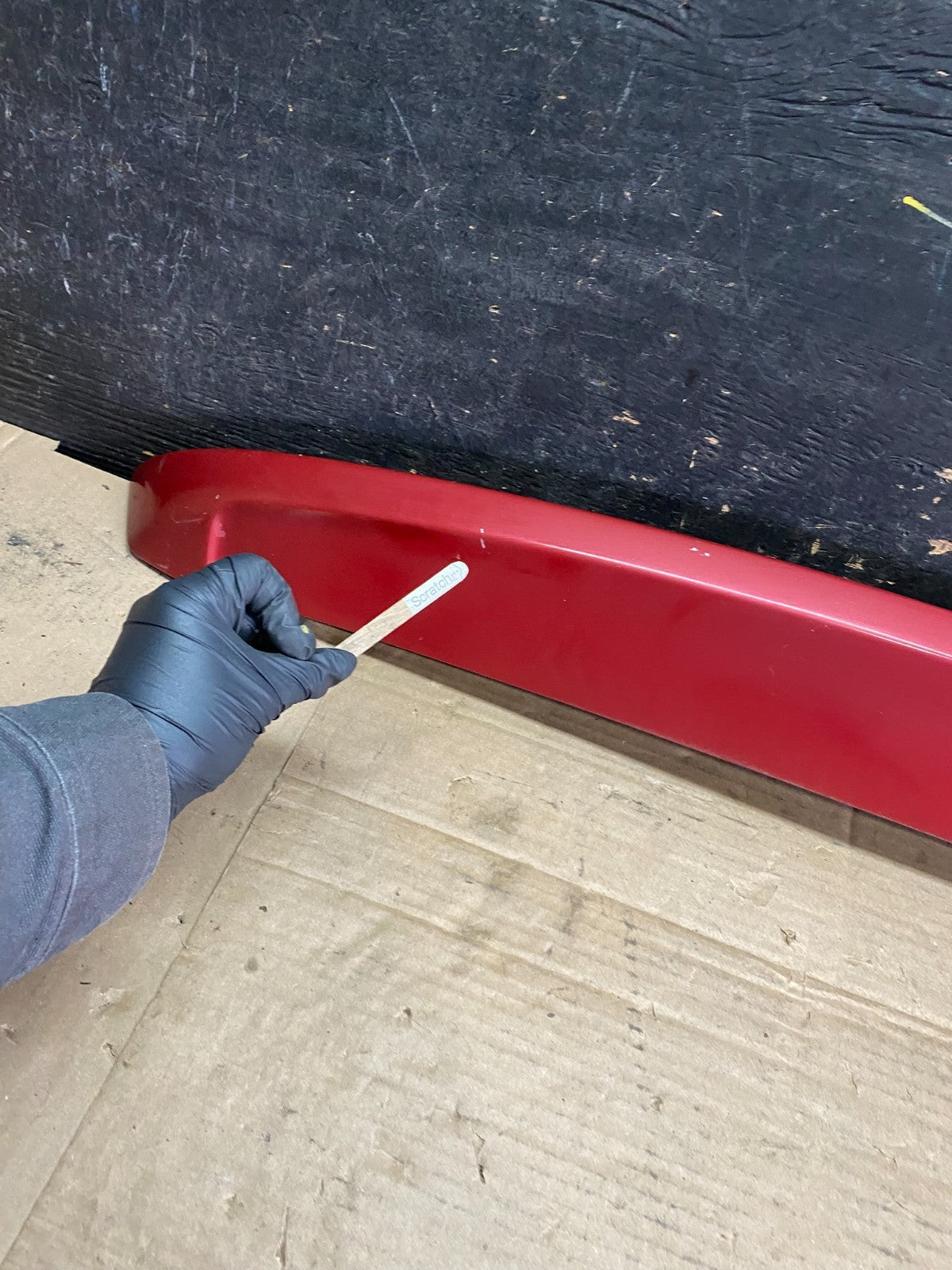 2008 to 2010 Scion XD Rear Spoiler Wing Fin Lip Red V3346 DG3