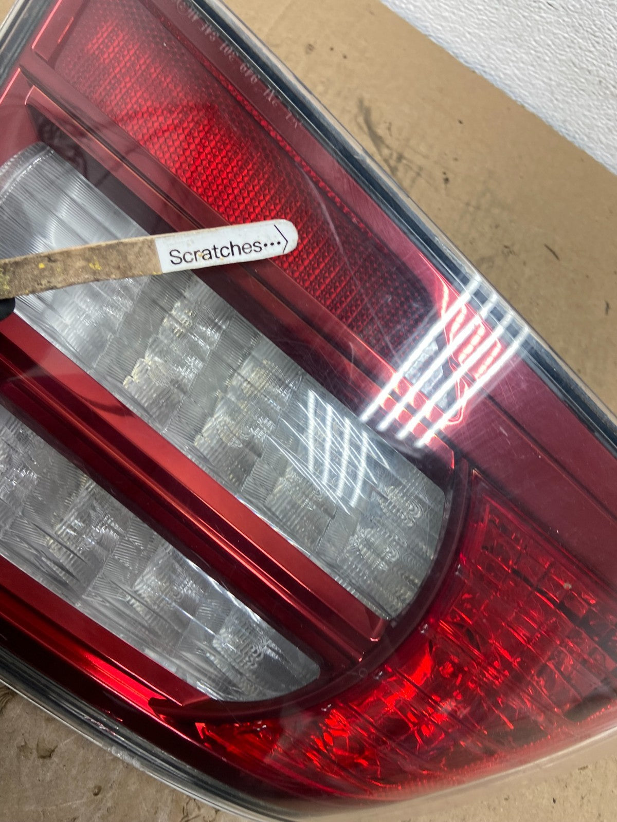 2007 - 2008 Acura Tl Left Driver LH Side Tail Light AC7353 DW4