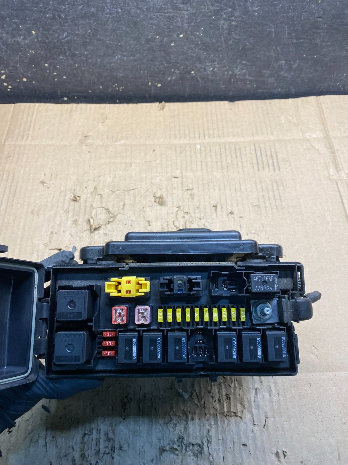 2009 2010 Jeep Commander Grand Cherokee Tipm Fuse Box Relay Panel Oem w3969 DG5