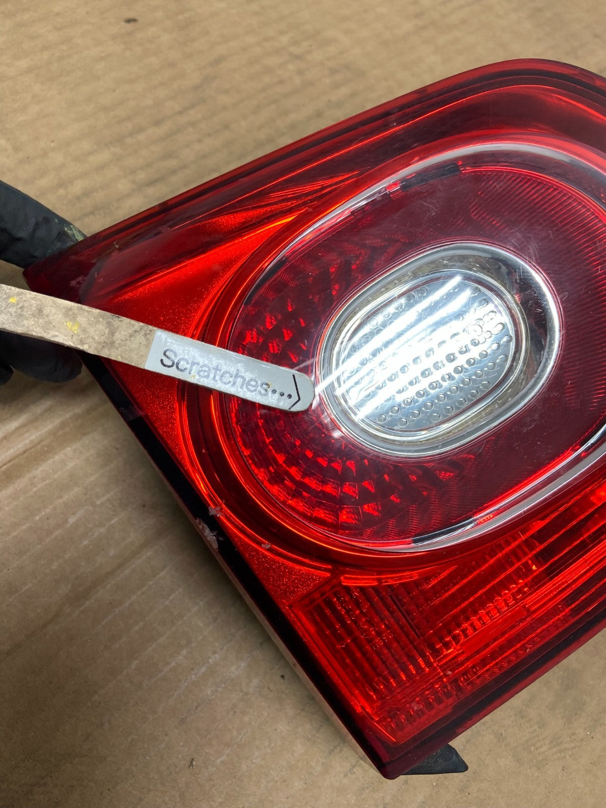 2009-2011 Volkswagen Tiguan Left Driver LH Side Inner Tail Light OEM AA5265 GD3