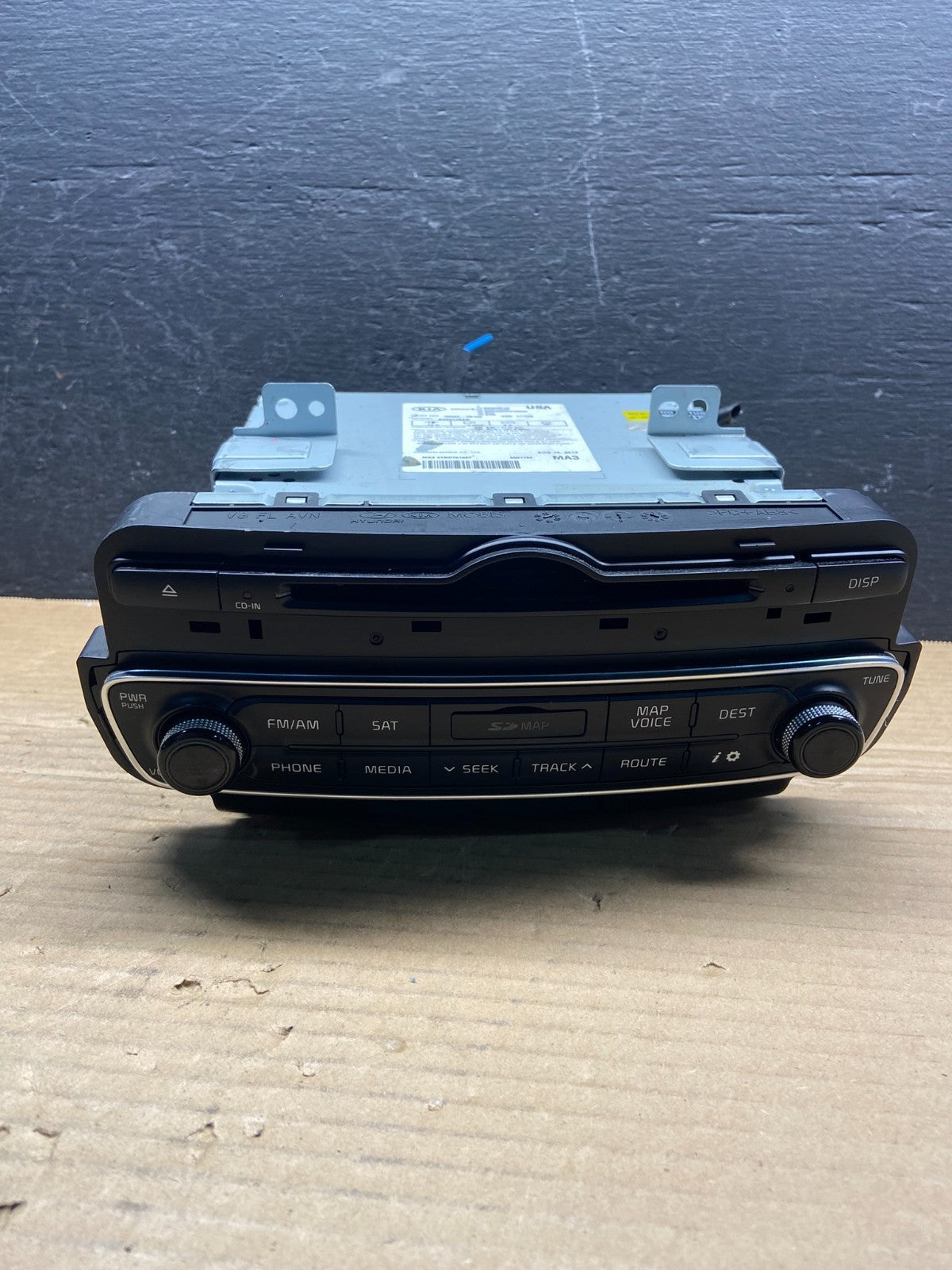 2014 2015 Kia Cadenza Am Fm Cd Player Radio Receiver AE4530 DG0