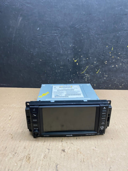 2010 2014 Jeep Dodge Chrysler Screen Display CD Player Satellite Radio t4804 DG0