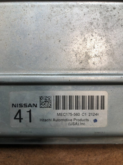 2012 Nissan Armada 5.6L Engine Control Unit ECU ECM Module MEC175-560 g0917 PS3
