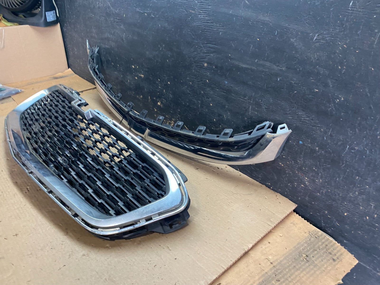 2014 2015 2016 Chevrolet Malibu Front Lower Upper Bumper Grille Grill S1434 DG1