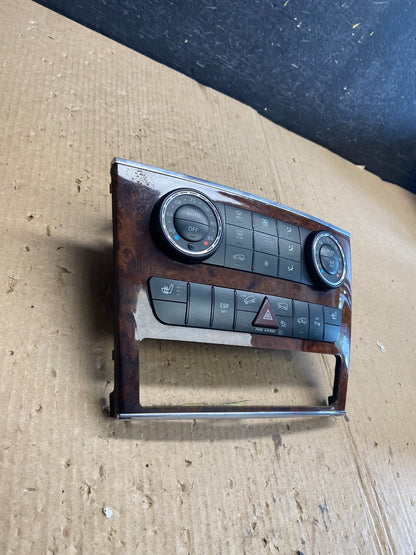 2007-2012 Mercedes X164 GL350 GL450 Climate Control Bezel Wood Switch ae3931 DG1