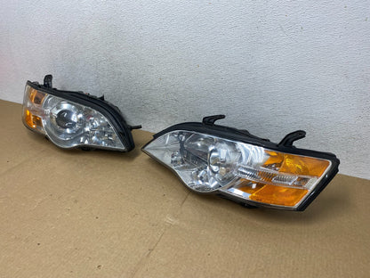 2006 to 2007 Subaru Legacy Left+Right Side Headlights DEPO AF9533 DW1