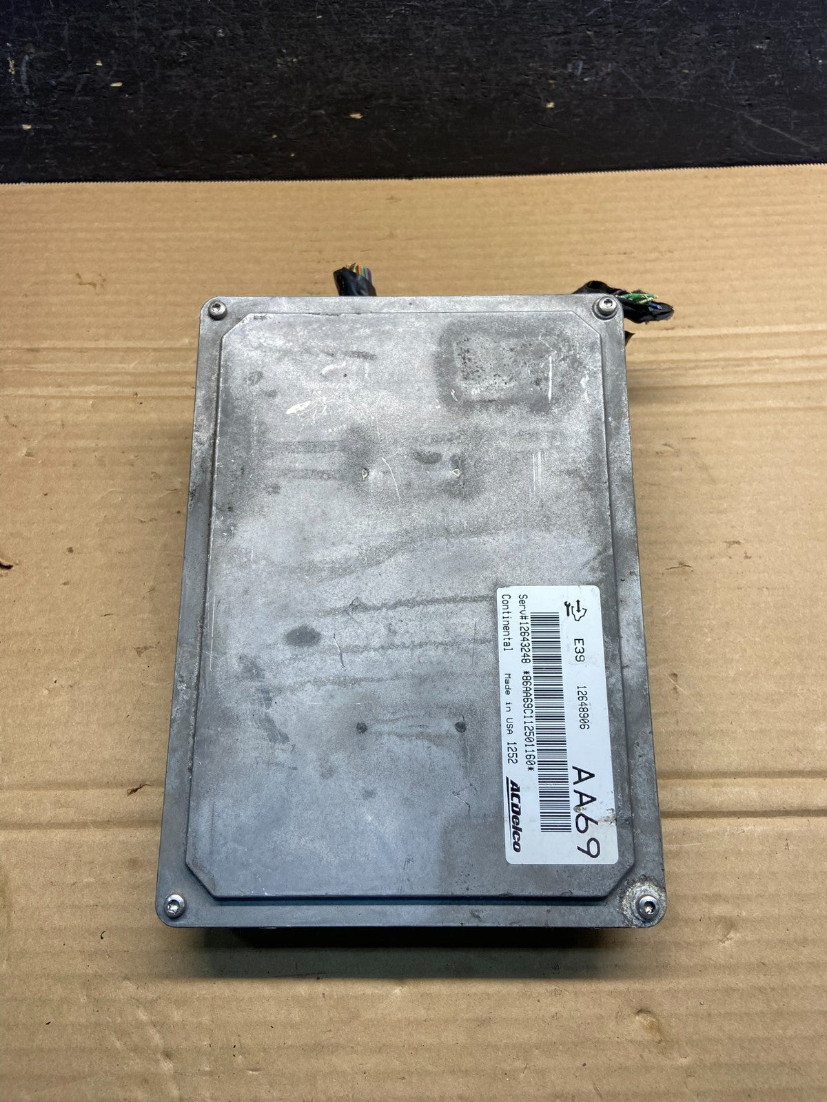 2012 Chevrolet Equinox Ecu Engine Control Module Unit Ecm 12648906 AE4727 DW1