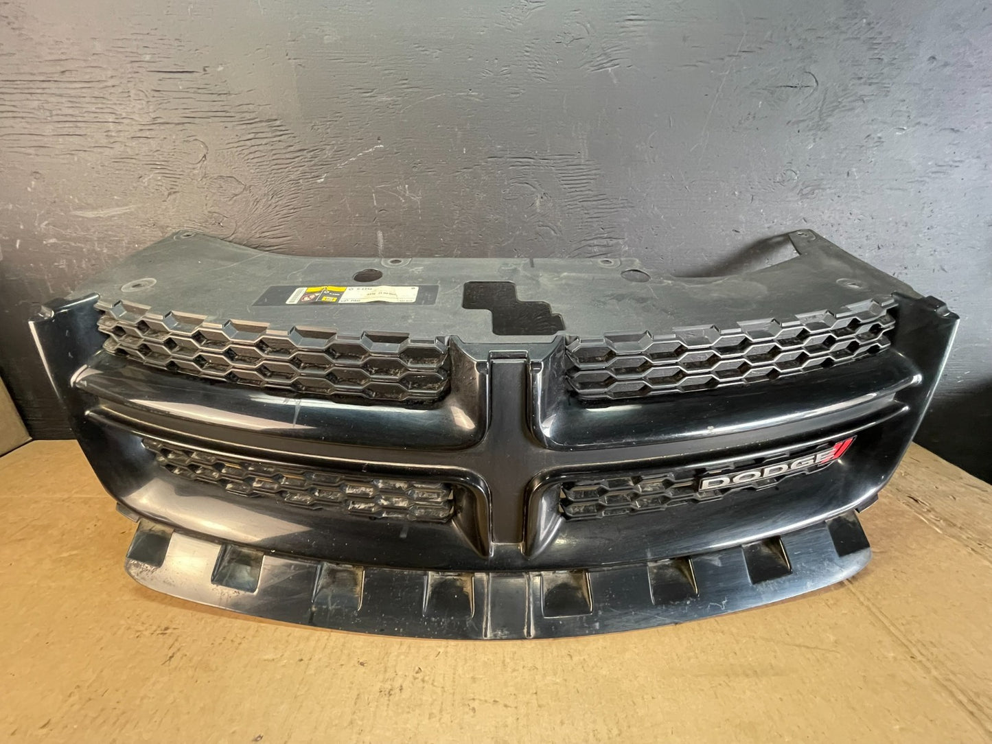 2011 to 2014 Dodge Avenger Front Upper Black Grill Grille AA6180 DG0