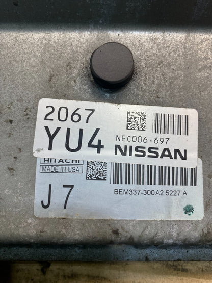 2014-2017 Nissan NV200 Engine Control Module Computer ECU NEC032-694 ag4035 DG2