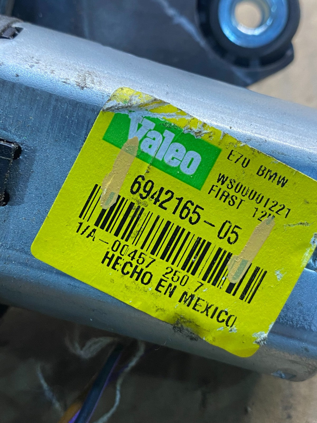 2007 to 2013 BMW X5 E70 Rear Windshield Wiper Motor OEM AA7711 DG4