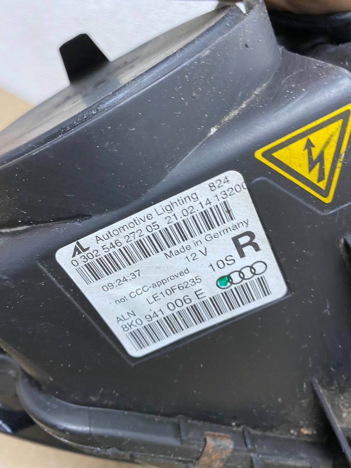 Xenon HID AFS 2013 to 2016 Audi A4 Right Passenger RH Side Headlight AF5863 DW9